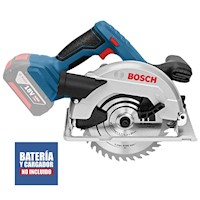 Sierra Circular 6 1/2" (165mm) 18V Brushless  57mm Baretool Bosch GKS 185-LI