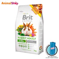 Comida Para Conejo Adulto Brit Animals Rabbit Adult 3 Kg