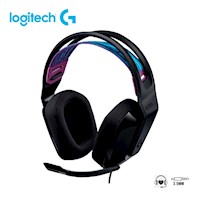Audífonos Logitech G Gaming Con Microfono Ajustable G335 -Negro