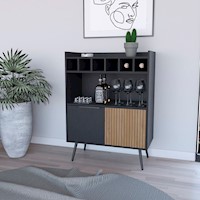 BAR BAJO FUNES ECO - NEGRO | TUHOME