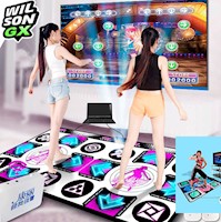 Combo Gamer 2 Alfombra Baile Dance Pad p/ PC Laptop Aerobicos en casa