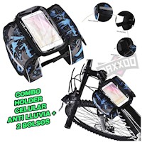 Bolso Estuche para bicicleta pantalla táctil para celular waterproof