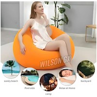 SOFA PUFF INFLABLE MUEBLE INDIVIDUAL Portatil