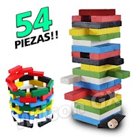 Jenga de 54 piezas Juego de mesa familiar Yenga