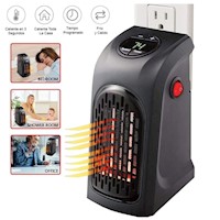 Calefactor Portatil Regulable 400W con Temporizador