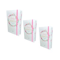 Biblia Reina Valera 1960 Rosa Letra Grande 3und