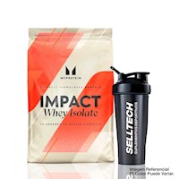 Proteína Myprotein Impact Whey Isolate 1kg Chocolate +Shaker