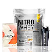 Pack Nitro Whey 3kg Chocolate + Creatina Myprotein 250gr