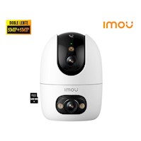 Cámara Seguridad Imou Ranger 2 Dual 10MP 5MP + 5MP Doble lente Detección IA Botón llamada 128GB