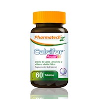 Calcio Prenatal Pharmatech 60 Tabletas