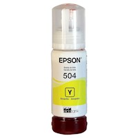 BOTELLA DE TINTA EPSON T504 AMARILLO 70ML