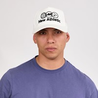 Gorra New Athletic Zenix Blanco Unisex