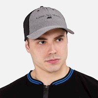 Gorra New Athletic Evan Negro Con Gris Unisex