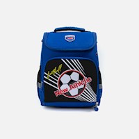 MOCHILAS NEW ATHLETIC SCHOOL MAX19 AZULINO CON NEGRO KIDS