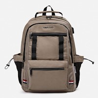 Mochila New Athletic Kai57 Beige Unisex