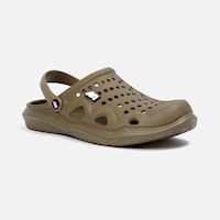 Sandalias New Athletic Clogy Marron Hombre