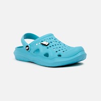 Sandalias New Athletic Clogy Celeste Mujer