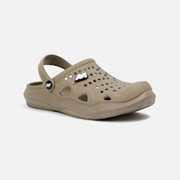 Sandalias New Athletic Clogy Marron Mujer