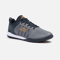 Zapatillas New Athletic Football Slabs49 Gris Con Naranja Hombre