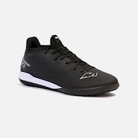 Zapatillas New Athletic Football Spideknit52 Negro Con Blanco Juvenil