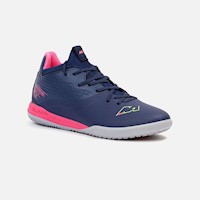 Zapatillas New Athletic Football Spideknit52 Azul Oscuro Con Fucsia Juvenil