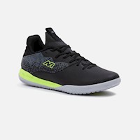 Zapatillas New Athletic Football Slabs53 Negro Con Verde Neon Juvenil