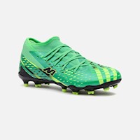 Zapatillas New Athletic Football Slabs58 Verde Con Negro Juvenil