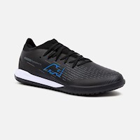 Zapatillas New Athletic Football Spideknit72 Negro Con Azul Hombre