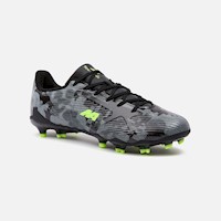 Zapatillas New Athletic Football Slabs74 Negro Con Verde Neon Juvenil