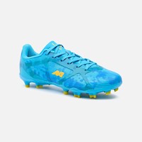 Zapatillas New Athletic Football Slabs74 Turquesa Con Amarillo Juvenil