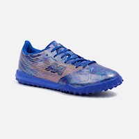 Zapatillas New Athletic Football Slabs75 Azul Con Naranja Hombre