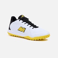 ZAPATILLAS NEW ATHLETIC FOOTBALL AGIFUG78 BLANCO CON AMARILLO JUVENIL