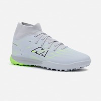 Zapatillas New Athletic Football Vortex103 Gris Con Verde Limón Hombre