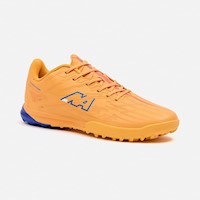 Zapatillas New Athletic Football Dynamic114 Naranja Con Negro Hombre