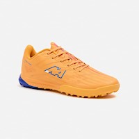 Zapatillas New Athletic Football Dynamic114 Naranja Con Negro Juvenil