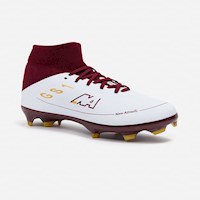 Zapatillas New Athletic Football Guets129 Blanco Con Vino Hombre