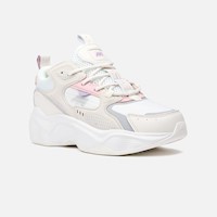 Zapatillas New Athletic Lifestyle Classic76 Crema Con Rosado Mujer