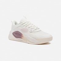 Zapatillas New Athletic Lifestyle Fnspro80 Crema Con Uva Mujer