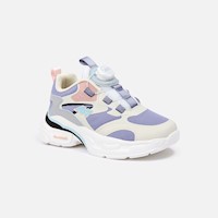 Zapatillas New Athletic Lifestyle Teens Streed108 Lila Niña