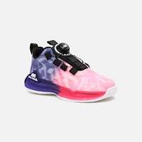 Zapatillas New Athletic Lifestyle Teens Wink114 Morado Niña