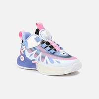 Zapatillas New Athletic Lifestyle Teens Streed115 Lila Niña