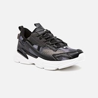 Zapatillas New Athletic Lifestyle Chunky125 Negro Mujer