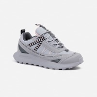 Zapatillas New Athletic Lifestyle Dynamic150 Gris Con Rosado Mujer