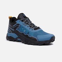 Zapatillas New Athletic Outdoor Montfor34 Azulino Con Negro Mujer