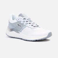 Zapatillas New Athletic Running Ittengom47 Blanco Con Gris Claro Hombre