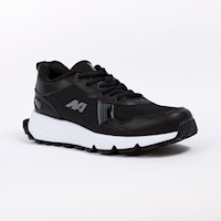 ZAPATILLAS NEW ATHLETIC RUNNING TRUIDENT55 NEGRO CON BLANCO PARA HOMBRE