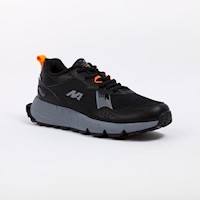 ZAPATILLAS NEW ATHLETIC RUNNING TRUIDENT55 NEGRO CON NARANJA PARA MUJER