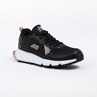 ZAPATILLAS NEW ATHLETIC RUNNING TRUIDENT55 NEGRO CON ROSADO PARA MUJER