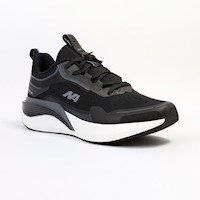 ZAPATILLAS NEW ATHLETIC RUNNING SPOOM86 NEGRO CON BLANCO PARA HOMBRE