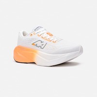 Zapatillas New Athletic Running Foam120 Blanco Con Naranja Mujer